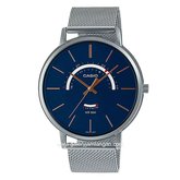 CASIO MTP-B105M-2AVDF Silver Dial Blue Sandrope Stainless Steel