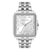 CHRIST VERRA CV 12083G-11 SLV Men Watches Silver Dial White Stainless Steel