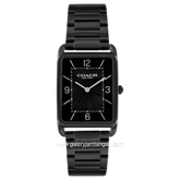 COACH ELLIOT 14400049 Black Stainless Steel Strap