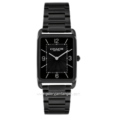 COACH 14400049 Elliot Black Stainless Steel Strap