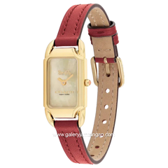 COACH CADIE 14504025 Red Leather Strap