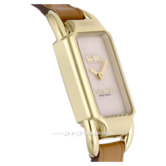 COACH CADIE 14504028 Brown Leather Strap