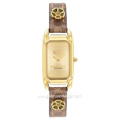 COACH CADIE 14504192 Brown Leather Strap