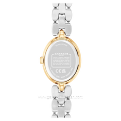 COACH SAMMY 14504419 Silver Gold Stainless Steel Strap