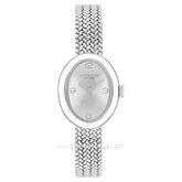 COACH 14504566 Sammy Silver Stainless Steel Strap