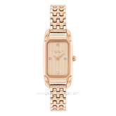 COACH 14504630 Cadie Rose Gold Stainless Steel Strap