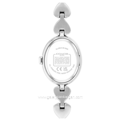 COACH 14504639 Sammy Silver Stainless Steel Strap