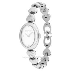 COACH 14504639 Sammy Silver Stainless Steel Strap