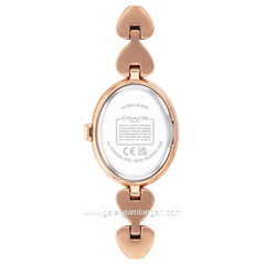 COACH SAMMY 14504640 Rose Gold Stainless Steel Strap