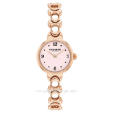 COACH 14504652 Iris Rose Gold Stainless Steel Strap