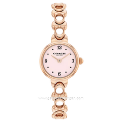 COACH IRIS 14504652 Rose Gold Stainless Steel Strap