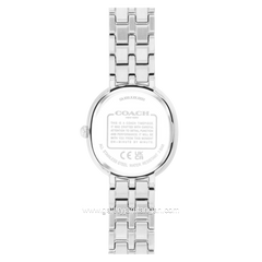 COACH 14504659 Harlow Silver Stainless Steel Strap