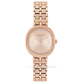 COACH 14504661 Harlow Rose Gold Stainlees Steel Strap