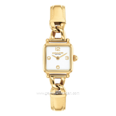 COACH 14504669 Cass Gold Stainless Steel Strap