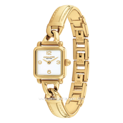 COACH 14504669 Cass Gold Stainless Steel Strap