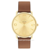COACH 14602646 Elliot Brown Leather Strap