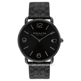 COACH 14602673 Elliot Black Leather Strap