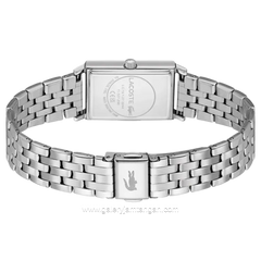 LACOSTE CATHERINE 2001487 Silver Stainless Steel Strap