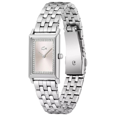 LACOSTE CATHERINE 2001487 Silver Stainless Steel Strap