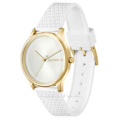 LACOSTE CROCODELLE 2001490 White Silicone Strap