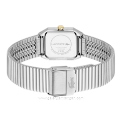 LACOSTE RENE 2001506 Silver Stainless Steel Strap