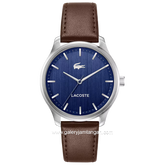 LACOSTE 2011477 Lisbon Brown Leather Strap
