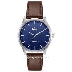 LACOSTE LISBON 2011477 Brown Leather Strap