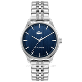 LACOSTE 2011478 Lisbon Silver Stainless Steel Strap