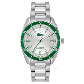 LACOSTE 2011487 Boston Silver Stainless Steel Strap