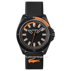 LACOSTE CAPBRETON 2011495 Black Silicon Strap
