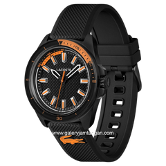 LACOSTE CAPBRETON 2011495 Black Silicon Strap
