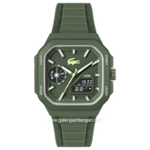 LACOSTE 2011505 LC33 SQUARE Olive Green Strap