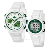 LACOSTE 2070064 GIFT SET White Silicone Strap