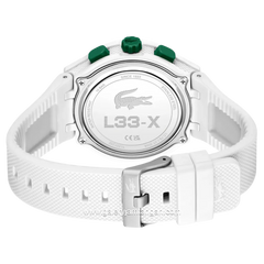 LACOSTE 2070064 GIFT SET White Silicone Strap