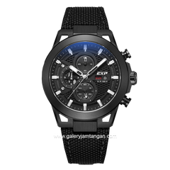 EXPEDITION E 6852 MC Black Chronograph Nylon Strap