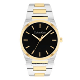 CALVIN KLEIN EMPOWER 25200544 Silver Gold Dial Gold Stainless Steel Strap