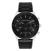 CALVIN KLEIN PERFORMANCE 25200559 Black Rubber Strap