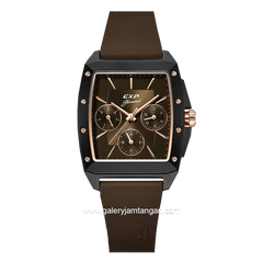 Expedition E 6636 BF Multifunction Brown Rubber Strap