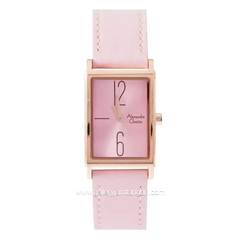 Alexandre Christie AC 2A05 LH Pink Leather Strap