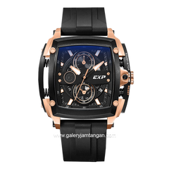 Expedition E 3008 BCR Black Gold Rubber Strap