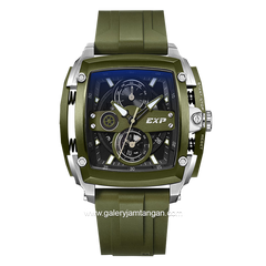 Expedition E 3008 BCR Green Rubber Strap