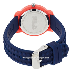 FILA 38-203-004 Navy Red Rubber Strap