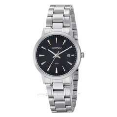 LORENZO R 5108 L Silver Dial Black Stainless Steel