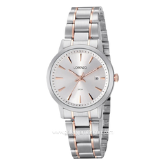 LORENZO R 5108 L Silver Combinasi Rosegold Stainless Steel