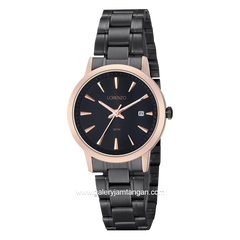LORENZO R 5108 L Black Rosegold Stainless Steel
