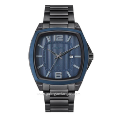 LORENZO R 5109 M Black Dial Blue Stainless Steel