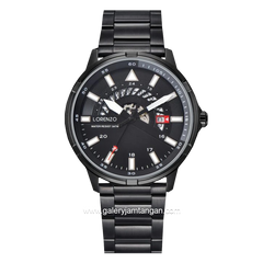 LORENZO R 6106 M Black Stainless Steel
