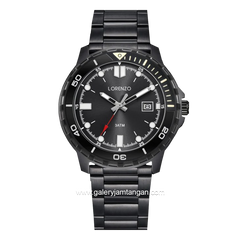 LORENZO R 6107 M Black Stainless Steel