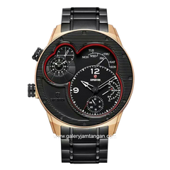 Expedition E 6737 M Black Rosegold Stainless Steel