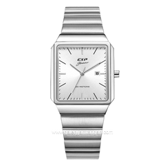 Expedition E 6854 L Silver Dial White Stainless Steel